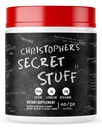 RAW Christopher's Secret Stuff Pre Workout pulver, Thavage (Tastes som å vinne) - Chris Bumstead CBUM Preworkout Supplement for menn og kvinner - Working Out, Hydration & Energy - 40 Serveringer