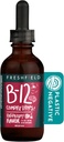 Freshfield Naturals B Complex Drops: B12, B2, B3, B5, og B6, Vegansk-vennlig flytende formel, forbedret absorpsjon | 1200 mg Metylkobalamin | Energize, heve humør, og støtte hjerte helse