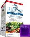 ANDREW LESSMAN Multivitamin - Mens Elite-100 med maksimal essensielle Omega-3 1000 mg 30 pakker - Potent næringsstoffer, essensielle vitaminer, mineraler, fytonutrienter og karotenoider. Ingen additiver