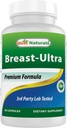 Beste Naturals Bryst-Ultra Brystforlengelse piller 90 kapsler (90 greve (pakke med 1))