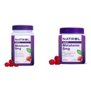 Natrol Melatonin 5 mg Gummies 140ct & 90ct Strawberry søvn støtte