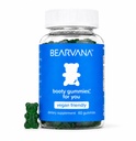 Bearvana Peach Support Gummier for kvinner | Herbal Supplement med 9 Botanicals inkludert Maca Root, Fenugreek & Ginger | essensielle vitaminer | Berry Flavor | 60 Gummies