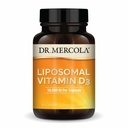 Dr. Mercola Liposomal vitamin D3 - Støtter hjerte, bein og immun helse - 10.000 IU Per Serving - Ikke-GMO, Soja Gratis & Glutenfri - 90 kapsler (90 Serveringer)