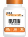 BulkSupplements.com Rutin 500mg Kapsler - fra Saphora Japonica, Rutin Supplement, Rutin piller - Antioksidanter Supplement - Vegan & Glutenfri, 1 Kapsel per servering, 180 Veg Kapsler