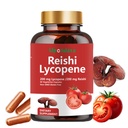 Lycopen Capsules - Lycopen Supplement 200 mg med Reishi Mushroom 200mg, Natural Tomato Extract Mushroom Capsules for immunsupport - Glutenfri, ikke-GMO