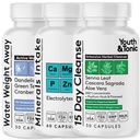 Ungdom & Tonic vann vekt away og 15 dager rense bundle, pakket med Replenish Electrolytes å støtte Hydration mens du bruker diuretikk