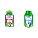 Vitafusion Max styrke Melatonin Gummy kosttilskudd, 100 greve Ashwagandha Gummies, 60 greve
