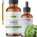 Organic Usnea flytende dråper - Naturlig immunforsvar og respiratorisk helse for voksne - Vegan, alkoholfri, laget i USA, 2 Fl Oz