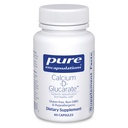 Rene innkapslinger Kalsium-D-Glucarat | Supplement til støtte Cellular Helse i leveren, lunger, bryst og kolon* 60 kapsler