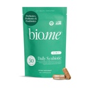 Synbiotiske 3-i-1 Prebiotika, probiotika og postbiotika for Digestiv Helse, Gut Helse, Immunstøtte og Bloating Relief for menn og kvinner - 50 milliarder CFU Per Serving - Vegan, 60 kapsler (30 Services)