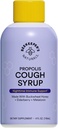 BEKEEPERS NATURALS B.Better Nighttime Cough Syrup for voksne - Elderbærekstrakt, Bee Propolis Extract, Buckwheat Honning - Immunstøtte, 4 oz