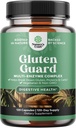 Raskvirkende glutendempende enzymer for intolerance - Glutendempende enzymer for kvinner og menn for debloat med DPP IV blanding Plus Lipase Amylase Bromelain for Gut helse og digestion støtte - 120 Ct
