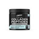 Collage Peptider pulver med vitamin C & Hyaluronsyre - fra organiske reneste kilder og super høy absorpsjon - Hydrolysert Multi Type I, II, III, V, X - Hudhår Supplement laget i USA