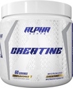 Alpha Supps - Alpha Creatine Monohydrat pulver støtter muskelvekst | Mikronisert | Unflavored | 300 Grams - 60 Serveringer