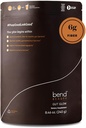 Bend Beauty Gut Glow | Daglig Prebiotisk Fiber Supplement pulver m/tremella Mushroom Exract | Digestive Gut Helse | 6g Soluble Fiber per Serving | 100% økologisk, Vegansk, Sukkerfri Fiber