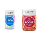 OLLY Lovin Libido Kapsler for kvinner, Laser Focus Gummies med Ginseng, 36 greve