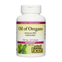 Naturlige faktorer Oregano olje - støtter sunn immunsystemfunksjon - Herbal Supplement med Olive Oil & Vitamin E - Ikke-GMO Antioksidant Support Supplement - 60 Softgels (60 Serveringer)