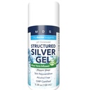 Colloidal Silver Gel, Brenn og sår omsorg med Aloe Vera - 30ppm pH balansert formel hjelper Soothe Burns, Sores & Eczema - strukturert sølv - laget i USA (3,38 oz)