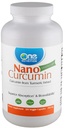 En Planet Nutrition Nano Curcumin 500 mg Veggie Capsules (120 Services), Nano for høy absorpsjon, støtter immunhelse, ikke-GMO, Vegan, Glutenfri