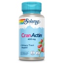 SOLARAY CranActin Cranberry Extract 400 mg - Cranberry Kosttilskudd for kvinner og menn - Blader og urinveistrakt Health Support med vitamin C - Vegansk, 60-dagers garanti, 30 Services, 30 Vegkaps