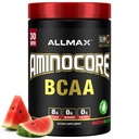 ALLMAX Næring Aminocore BCAA – 8G BCAA – 100% ren gren kjedede aminosyrer – Glutenfri - Vannmelon - 315 Gram