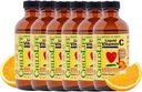CHILDLIFE ESSENTIALS flytende vitamin C - ren vitamin C flytende Supplement for barn, immunsystem støtte, god smak - naturlig oransje flavor, 4 Fl Oz (Pack of 6)
