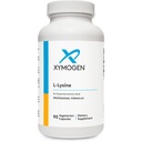 XYMOGEN L-Lysine 1000 mg kapsler - Aminosyre Supplement for å støtte syntese av kollagen, gir balanse til en høy inntak av Arginin (90 kapsler)