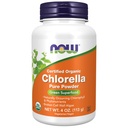 NÅ Mattilskudd, Økologisk Chlorella pulver med naturlig forekommende klorofyll, Beta-Caroten, blandede karotenoider, vitamin C, jern og protein, 4-Ounce