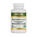 Naturens Lab Mushroom 7 Organic Blend - Fordeler Immunsystemet, cellefunksjon og utholdenhet - 90 Kapsler (45 Services)