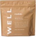 Rookie Wellness Well – Vegan Immune Support Packets med 1000 mg vitamin C, 14 mg vitamin E, og Ginger i en naturlig Citrus Flavor - sukker og filler gratis (30 Serverer, Wild Orange)