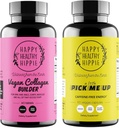Glad sunn Hippie plukke meg opp naturlig energi piller & vegansk kollagenbygger