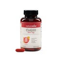NatureWise CoQ10 200mg Softgels, høy potens Ubiquinon - Coenzym Q10 Supplement - Antioksidant for hjertehelse + energi - Vegan, ikke-GMO, Glutenfri - 90 greve[3-måneders forsyning]