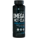 Lean Core Omega MCT + CLA - Stimulant Gratis Helse Formula, Lean Muscle & Toned Physique, Omega 3-6-9 Fatty Acids - Flaksfrø Fisk Olje- Kokos olje- keto vennlig 30 dagers forsyning (90 Softgels)