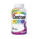 Centrum Multivitamin Tablett for kvinner, Multivitamin/Multimineralt Supplement med jern, vitaminer D3, B og antioksidanter - 200 greve