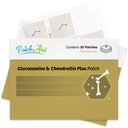 PatchAid Glukosamin og Chondroitin Topical Patch 30-dagers forsyning