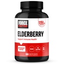 FORCE FACTOR Elderbær kapsler, immunisme Supplement og antioksidanter Supplement for menn og kvinner, Daglig immunisme Boost, Vegan, Ingen Gelatin, Ikke-GMO, 100 Grønnsaker Kapsler