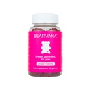 Bearvana Top Support Gummies for kvinner | Støtte naturlig balanse og tillit | Fitness Supplement | essensielle vitaminer | 9 urter inkludert Fenugreek, Flaxfrø, Dong Quai| Berry Flavor | 60 Gummies