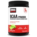 Force Factor BCAA Aminosyrer Supplement 2:1:1, Delicious og forfriskende BCAA pulver for å støtte muskelgjenvinning og ytelse, ingen kunstige farger eller flavors, Cherry Limeade, 30 serveringer
