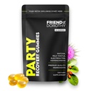 Fest Recovery Gummies – Detox, Hydration & Energi Boost med Electrolytes & Matcha – Redusere hjernen tåke og støtte Mood – 60 gummies per pakke