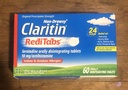 Claritin RediTabs 24-timers allergi medisin, ikke-Drowsy Allergy Relief, Loratadin Antihistaminer tabletter, 60 Antall