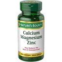 Naturens Bounty Kalsium Magnesium & Sink Caplets, Immun & Bone Helse, Daglig Supplement, 1000 mg Kalsium, 400 mg Magnesium, 600 IU vitamin D, Glutenfri, 100 Caplets
