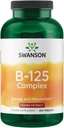 Swanson vitamin B-125 kompleks 250 faner