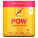 EBOOST POW Natural Pre Workout pulver – 20 serveringer - Tropical Punch - Et pre trening supplement for ytelse, felles mobilitet støtte, energi, fokus - menn og kvinner - ikke-GMO, Glutenfri, Ingen kreatin