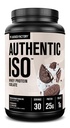 Jacked Factory Autentisk ISO Grass Fed Whey Protein Isolate pulver - Lav karbohydrat, Ikke-GMO Muscle Building Protein w/No Fillers, Post Trening Recovery, Cookies & Cream