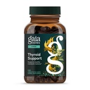 Gaia Herbs Thyroid Support - laget med Ashwagandha, Kelp, brunt havfôret og Schisandra for å støtte sunn metabolsk balanse og total velvære* - 120 Vegansk flytende fyto-kapsler (40-dagers levering)