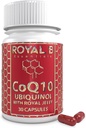 Ultra-Premium Co-enzym Q10 med Royal Jelly, Ubiquinol CoQ10 kapsler for hjertehelse og immunforsvar, All-Naturlig CoQ10 Supplement laget av bier, 3000 mg, 30 Veggie Kapsler