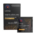 MitoQ Longevity Cellular Water Daglig pulverisert drikke Bland naturlig oransjeflavor - Mitokondrier-målrettet antioksidant - celleenergi og metabolisme for bedre aldring (Orange, 30 pakker)