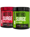 Jacked Factory Nitrosurge Shred Thermogenic Pre-Workout i vannmelon & vannmelon Nitrosurge Pre-Workout for menn og kvinner