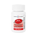 GeriCare Ferrous Sulfate Tabletter 325mg, Elemental Iron 65 mg høy potens jern Supplement  meget kosttilskudd 100 greve. (Pack of 1)