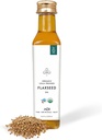 ADI 100% ren organisk Flaksfrøolje – 8,8 fl oz, flytende Flax olje kaldpresset og uraffinert